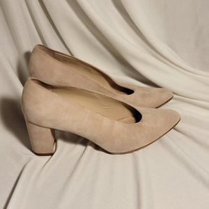 Stuart Weitzman Amata Pumps Blush Suede